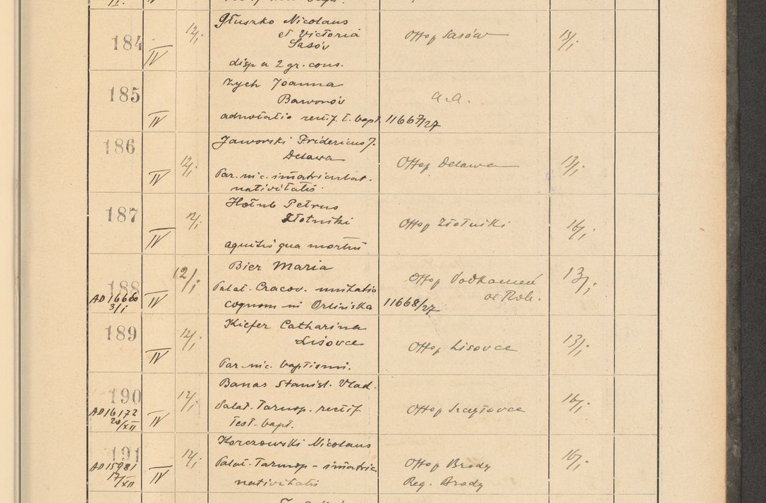 Zdjęcie nr 25 dla obiektu archiwalnego: Protocollum Consistorii lat. Leop. 1928