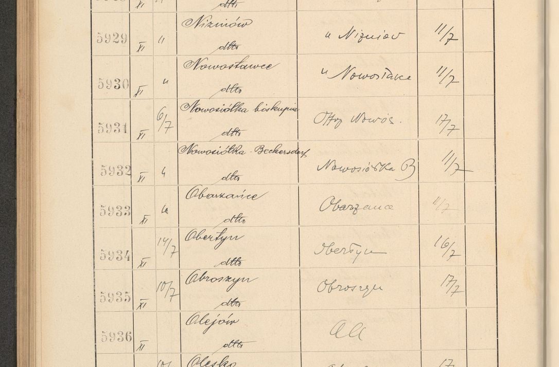 Zdjęcie nr 408 dla obiektu archiwalnego: Protocollum Consistorii lat. Leop. 1928