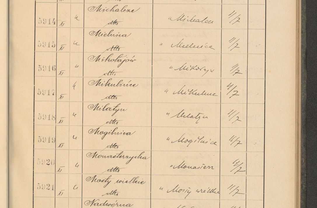 Zdjęcie nr 407 dla obiektu archiwalnego: Protocollum Consistorii lat. Leop. 1928