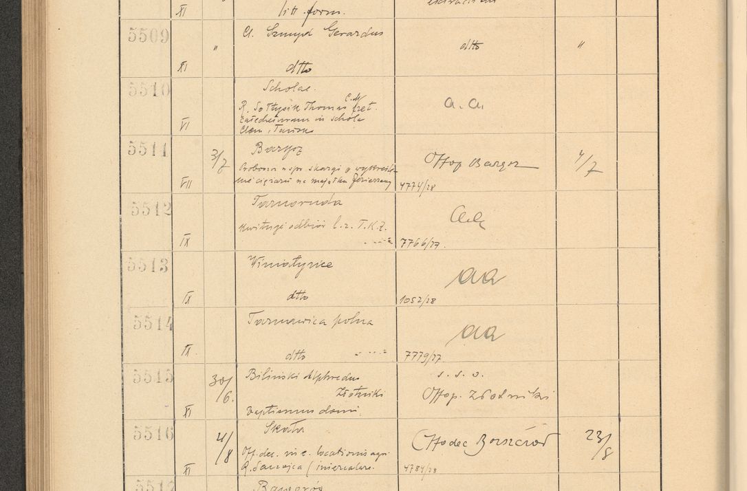 Zdjęcie nr 380 dla obiektu archiwalnego: Protocollum Consistorii lat. Leop. 1928