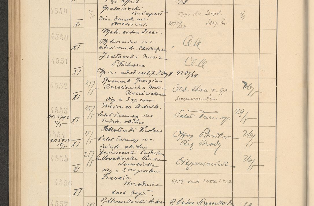 Zdjęcie nr 316 dla obiektu archiwalnego: Protocollum Consistorii lat. Leop. 1928