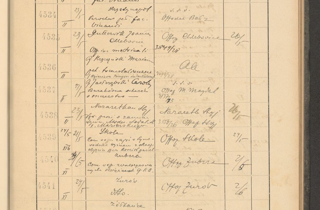 Zdjęcie nr 315 dla obiektu archiwalnego: Protocollum Consistorii lat. Leop. 1928