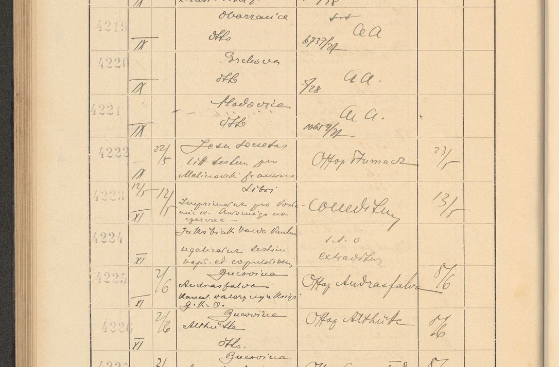 Zdjęcie nr 294 dla obiektu archiwalnego: Protocollum Consistorii lat. Leop. 1928
