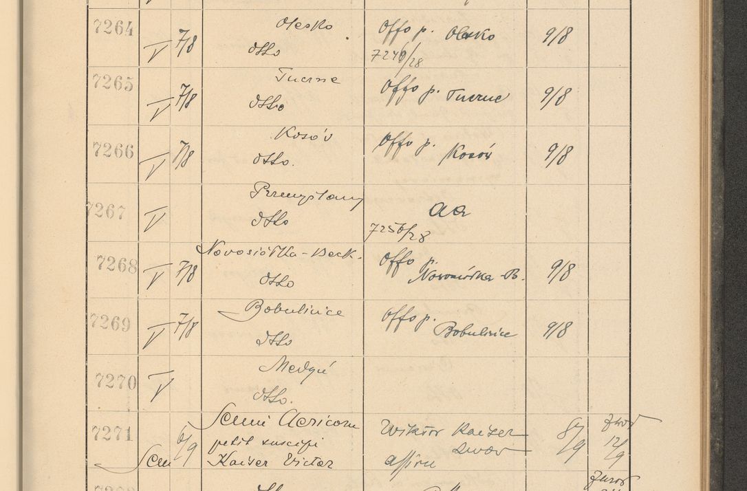 Zdjęcie nr 497 dla obiektu archiwalnego: Protocollum Consistorii lat. Leop. 1928