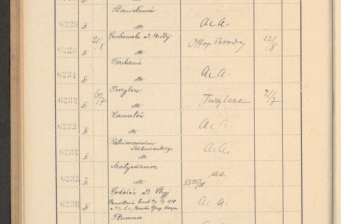 Zdjęcie nr 428 dla obiektu archiwalnego: Protocollum Consistorii lat. Leop. 1928