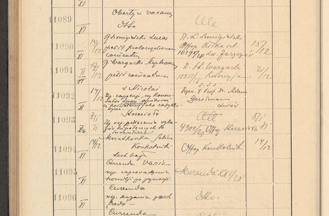 Zdjęcie nr 752 dla obiektu archiwalnego: Protocollum Consistorii lat. Leop. 1928