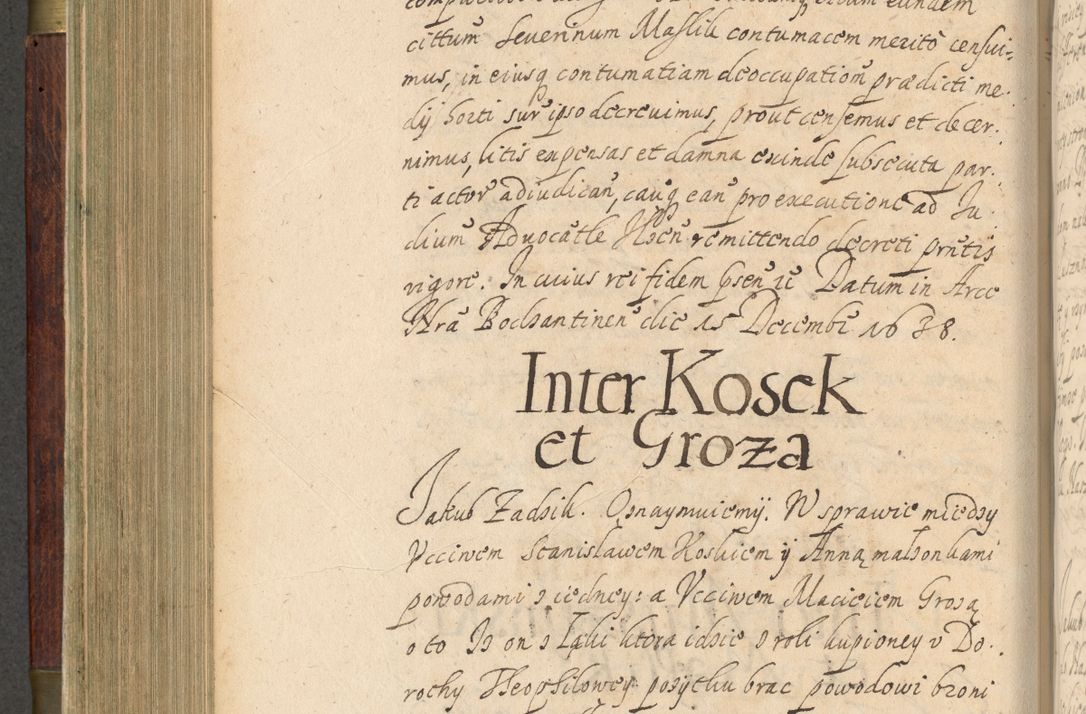 Zdjęcie nr 401 dla obiektu archiwalnego: Volumen IV. Acta saecularia episcopatus Cracoviensis annorum 1636 - 1641, tum et aliquot mensium secundi sub tempus R. D. Jacobi Zadzik, episcopi Cracoviensis, ducis Severiae conscripta