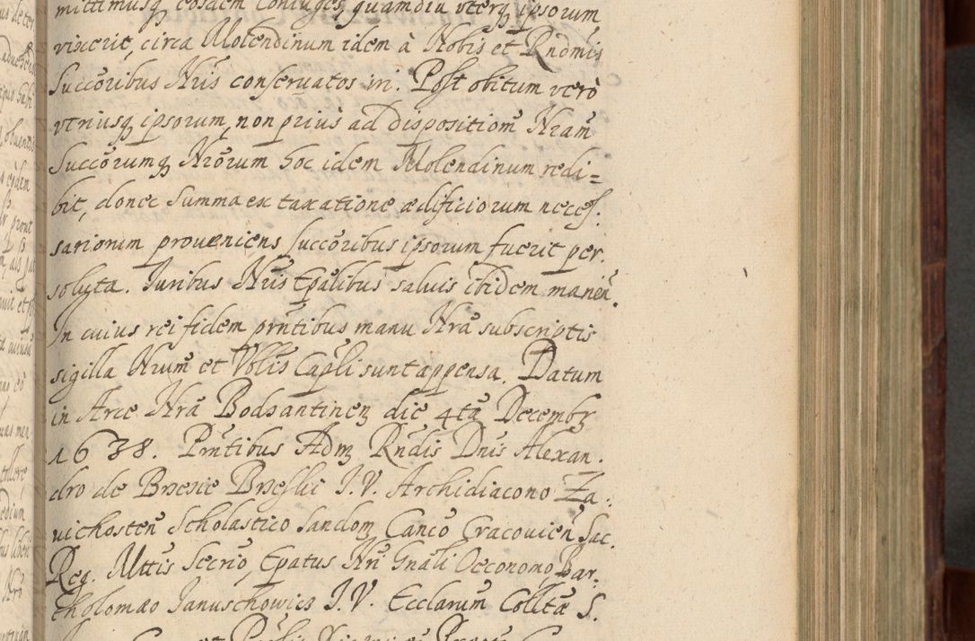 Zdjęcie nr 394 dla obiektu archiwalnego: Volumen IV. Acta saecularia episcopatus Cracoviensis annorum 1636 - 1641, tum et aliquot mensium secundi sub tempus R. D. Jacobi Zadzik, episcopi Cracoviensis, ducis Severiae conscripta