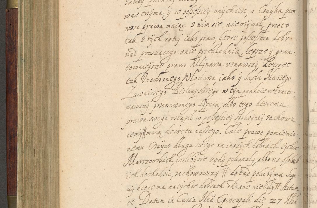 Zdjęcie nr 385 dla obiektu archiwalnego: Volumen IV. Acta saecularia episcopatus Cracoviensis annorum 1636 - 1641, tum et aliquot mensium secundi sub tempus R. D. Jacobi Zadzik, episcopi Cracoviensis, ducis Severiae conscripta