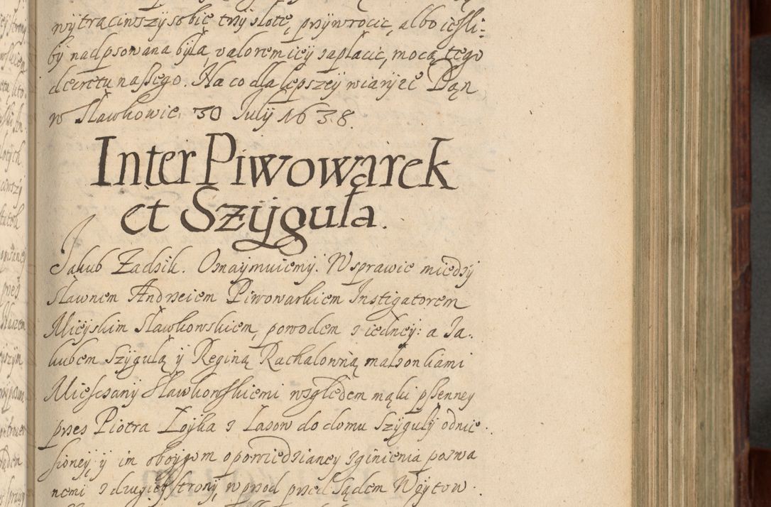 Zdjęcie nr 374 dla obiektu archiwalnego: Volumen IV. Acta saecularia episcopatus Cracoviensis annorum 1636 - 1641, tum et aliquot mensium secundi sub tempus R. D. Jacobi Zadzik, episcopi Cracoviensis, ducis Severiae conscripta