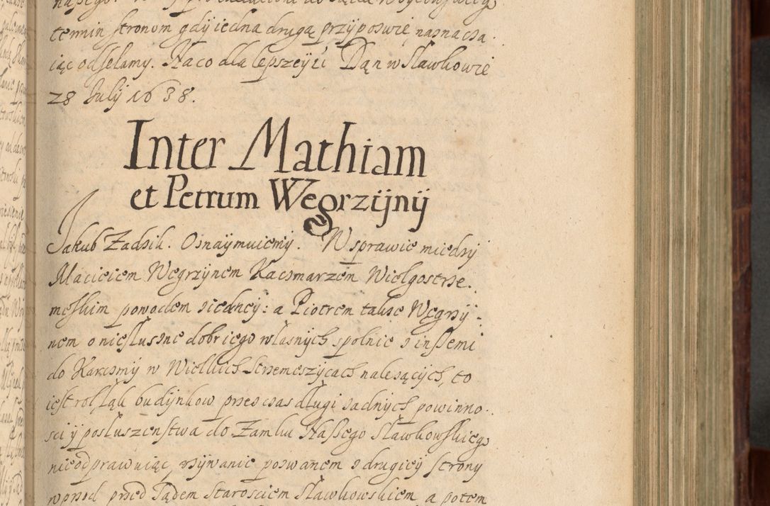 Zdjęcie nr 368 dla obiektu archiwalnego: Volumen IV. Acta saecularia episcopatus Cracoviensis annorum 1636 - 1641, tum et aliquot mensium secundi sub tempus R. D. Jacobi Zadzik, episcopi Cracoviensis, ducis Severiae conscripta