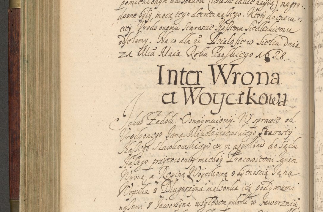 Zdjęcie nr 363 dla obiektu archiwalnego: Volumen IV. Acta saecularia episcopatus Cracoviensis annorum 1636 - 1641, tum et aliquot mensium secundi sub tempus R. D. Jacobi Zadzik, episcopi Cracoviensis, ducis Severiae conscripta