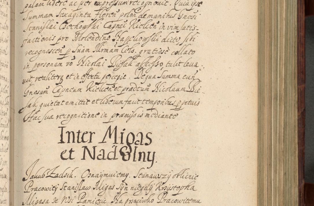 Zdjęcie nr 360 dla obiektu archiwalnego: Volumen IV. Acta saecularia episcopatus Cracoviensis annorum 1636 - 1641, tum et aliquot mensium secundi sub tempus R. D. Jacobi Zadzik, episcopi Cracoviensis, ducis Severiae conscripta