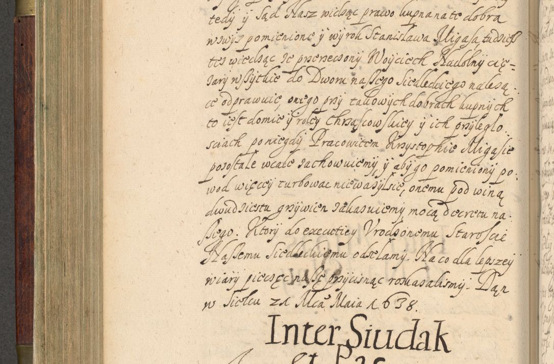Zdjęcie nr 361 dla obiektu archiwalnego: Volumen IV. Acta saecularia episcopatus Cracoviensis annorum 1636 - 1641, tum et aliquot mensium secundi sub tempus R. D. Jacobi Zadzik, episcopi Cracoviensis, ducis Severiae conscripta