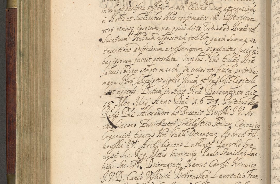 Zdjęcie nr 357 dla obiektu archiwalnego: Volumen IV. Acta saecularia episcopatus Cracoviensis annorum 1636 - 1641, tum et aliquot mensium secundi sub tempus R. D. Jacobi Zadzik, episcopi Cracoviensis, ducis Severiae conscripta
