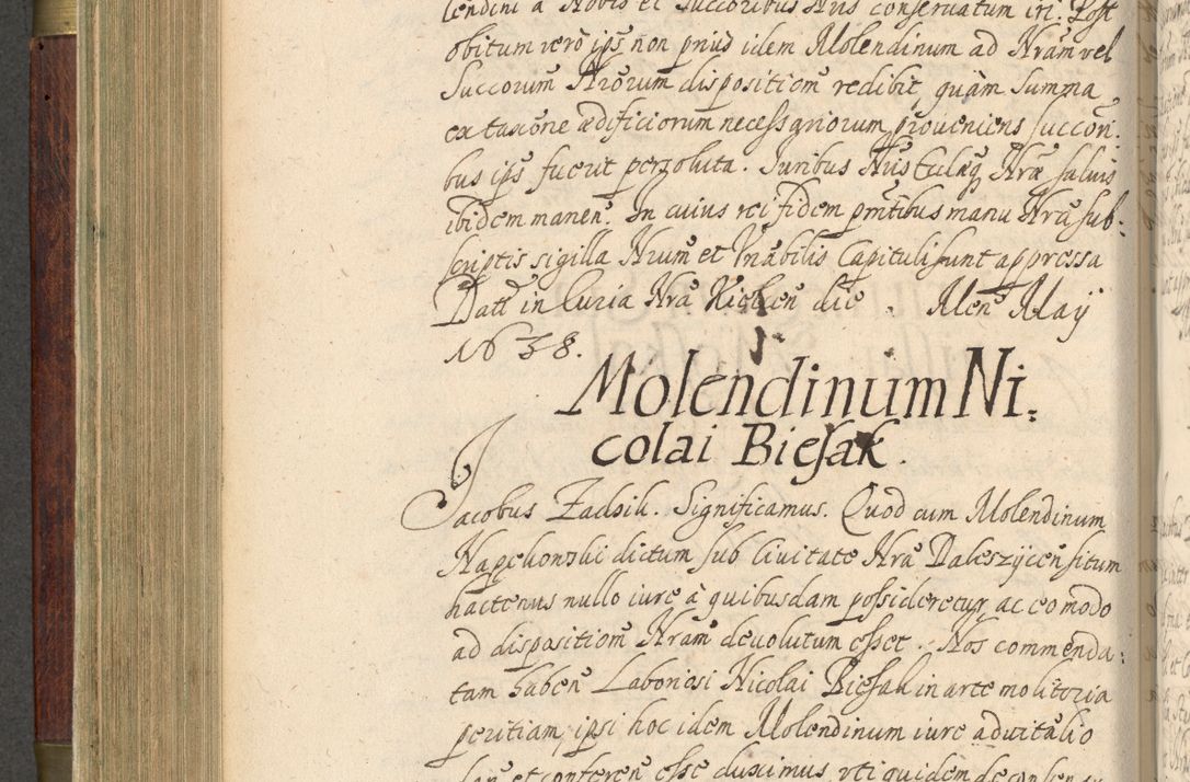 Zdjęcie nr 347 dla obiektu archiwalnego: Volumen IV. Acta saecularia episcopatus Cracoviensis annorum 1636 - 1641, tum et aliquot mensium secundi sub tempus R. D. Jacobi Zadzik, episcopi Cracoviensis, ducis Severiae conscripta