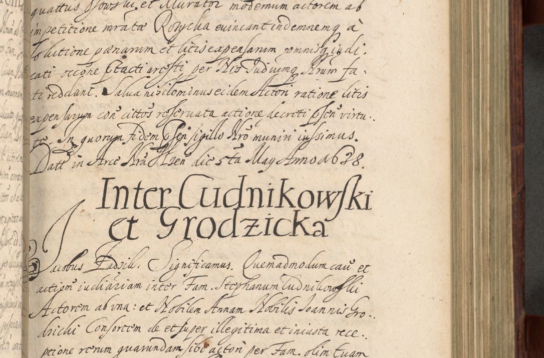 Zdjęcie nr 344 dla obiektu archiwalnego: Volumen IV. Acta saecularia episcopatus Cracoviensis annorum 1636 - 1641, tum et aliquot mensium secundi sub tempus R. D. Jacobi Zadzik, episcopi Cracoviensis, ducis Severiae conscripta