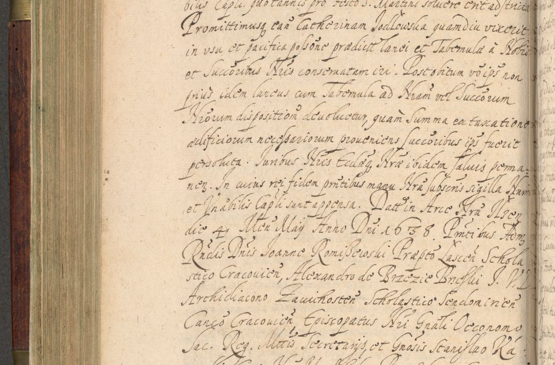 Zdjęcie nr 341 dla obiektu archiwalnego: Volumen IV. Acta saecularia episcopatus Cracoviensis annorum 1636 - 1641, tum et aliquot mensium secundi sub tempus R. D. Jacobi Zadzik, episcopi Cracoviensis, ducis Severiae conscripta