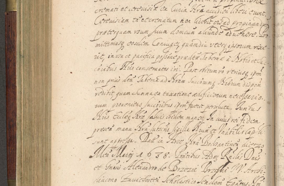 Zdjęcie nr 333 dla obiektu archiwalnego: Volumen IV. Acta saecularia episcopatus Cracoviensis annorum 1636 - 1641, tum et aliquot mensium secundi sub tempus R. D. Jacobi Zadzik, episcopi Cracoviensis, ducis Severiae conscripta