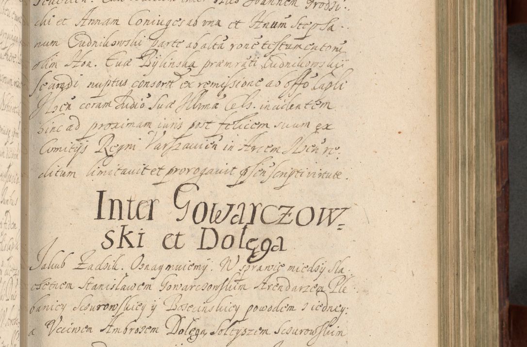 Zdjęcie nr 334 dla obiektu archiwalnego: Volumen IV. Acta saecularia episcopatus Cracoviensis annorum 1636 - 1641, tum et aliquot mensium secundi sub tempus R. D. Jacobi Zadzik, episcopi Cracoviensis, ducis Severiae conscripta
