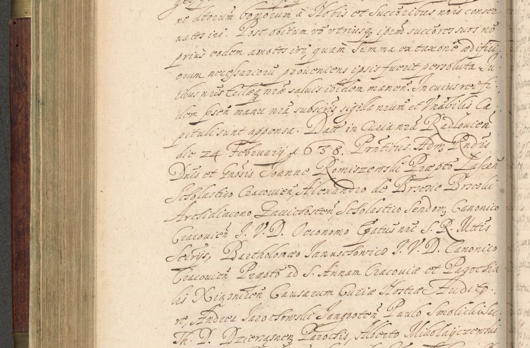 Zdjęcie nr 331 dla obiektu archiwalnego: Volumen IV. Acta saecularia episcopatus Cracoviensis annorum 1636 - 1641, tum et aliquot mensium secundi sub tempus R. D. Jacobi Zadzik, episcopi Cracoviensis, ducis Severiae conscripta