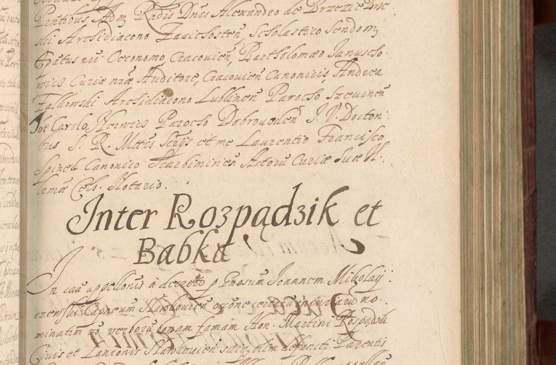 Zdjęcie nr 320 dla obiektu archiwalnego: Volumen IV. Acta saecularia episcopatus Cracoviensis annorum 1636 - 1641, tum et aliquot mensium secundi sub tempus R. D. Jacobi Zadzik, episcopi Cracoviensis, ducis Severiae conscripta