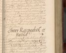 Zdjęcie nr 320 dla obiektu archiwalnego: Volumen IV. Acta saecularia episcopatus Cracoviensis annorum 1636 - 1641, tum et aliquot mensium secundi sub tempus R. D. Jacobi Zadzik, episcopi Cracoviensis, ducis Severiae conscripta