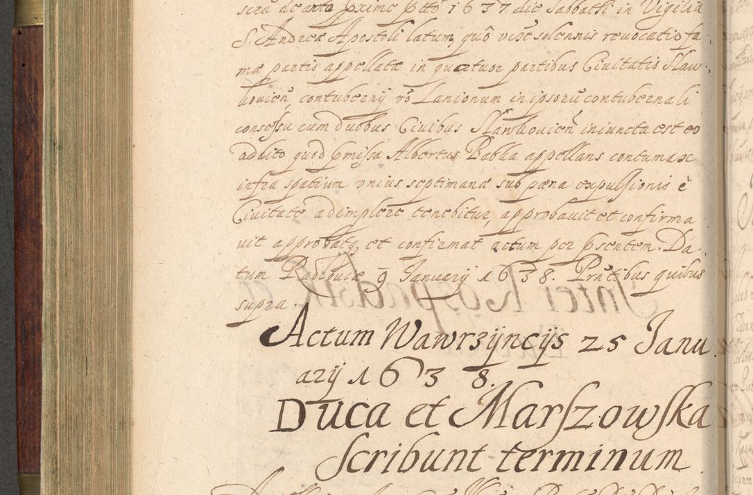 Zdjęcie nr 321 dla obiektu archiwalnego: Volumen IV. Acta saecularia episcopatus Cracoviensis annorum 1636 - 1641, tum et aliquot mensium secundi sub tempus R. D. Jacobi Zadzik, episcopi Cracoviensis, ducis Severiae conscripta