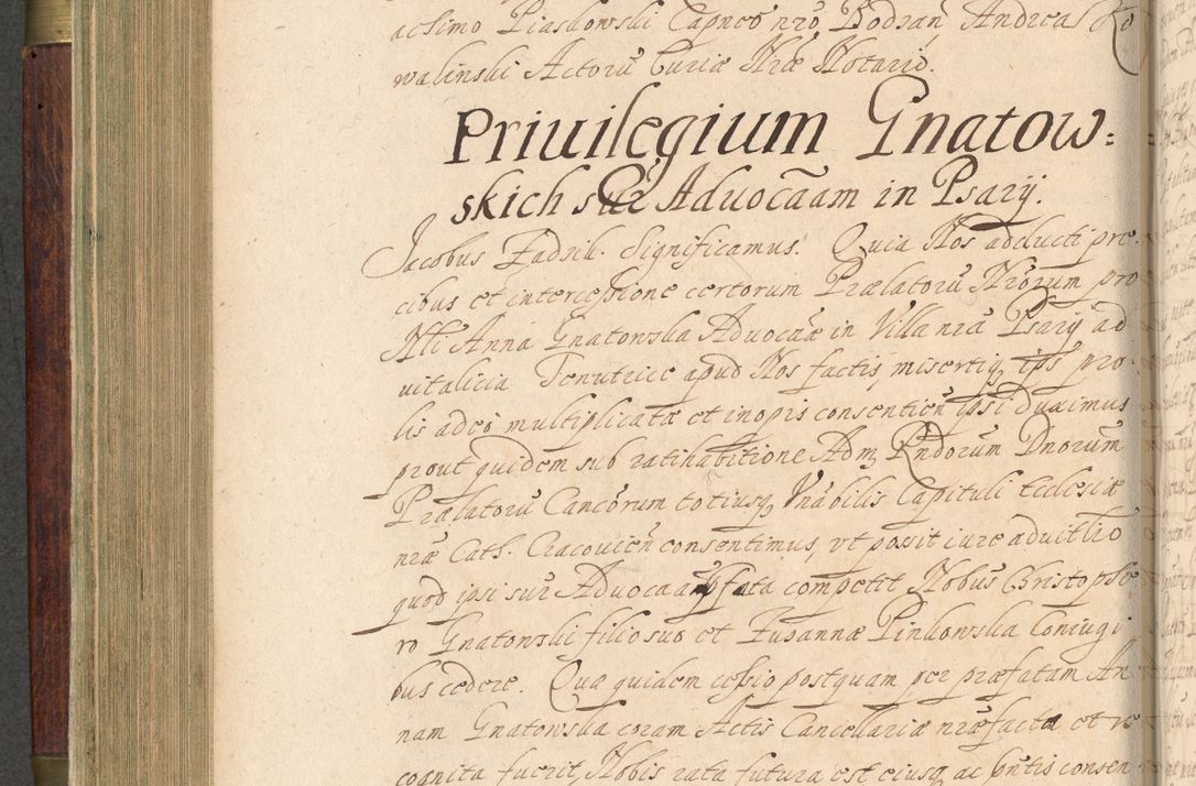 Zdjęcie nr 313 dla obiektu archiwalnego: Volumen IV. Acta saecularia episcopatus Cracoviensis annorum 1636 - 1641, tum et aliquot mensium secundi sub tempus R. D. Jacobi Zadzik, episcopi Cracoviensis, ducis Severiae conscripta
