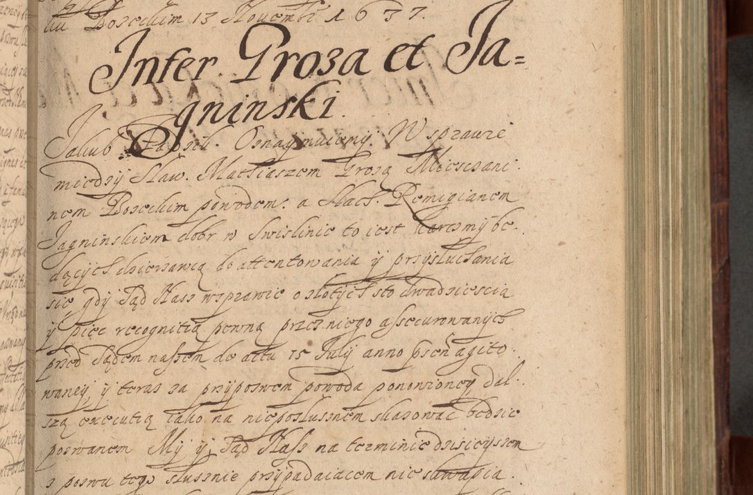 Zdjęcie nr 296 dla obiektu archiwalnego: Volumen IV. Acta saecularia episcopatus Cracoviensis annorum 1636 - 1641, tum et aliquot mensium secundi sub tempus R. D. Jacobi Zadzik, episcopi Cracoviensis, ducis Severiae conscripta