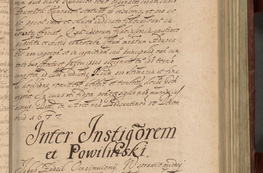 Zdjęcie nr 294 dla obiektu archiwalnego: Volumen IV. Acta saecularia episcopatus Cracoviensis annorum 1636 - 1641, tum et aliquot mensium secundi sub tempus R. D. Jacobi Zadzik, episcopi Cracoviensis, ducis Severiae conscripta