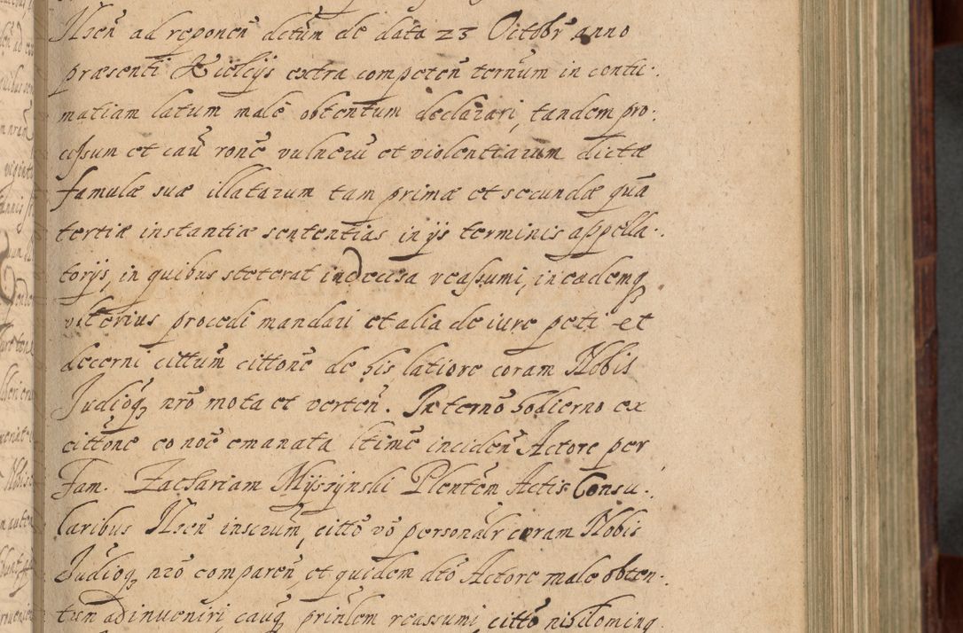 Zdjęcie nr 280 dla obiektu archiwalnego: Volumen IV. Acta saecularia episcopatus Cracoviensis annorum 1636 - 1641, tum et aliquot mensium secundi sub tempus R. D. Jacobi Zadzik, episcopi Cracoviensis, ducis Severiae conscripta