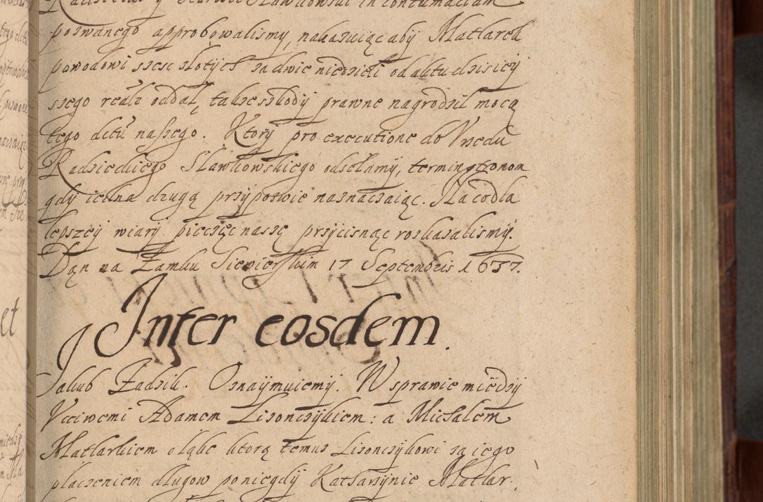 Zdjęcie nr 258 dla obiektu archiwalnego: Volumen IV. Acta saecularia episcopatus Cracoviensis annorum 1636 - 1641, tum et aliquot mensium secundi sub tempus R. D. Jacobi Zadzik, episcopi Cracoviensis, ducis Severiae conscripta