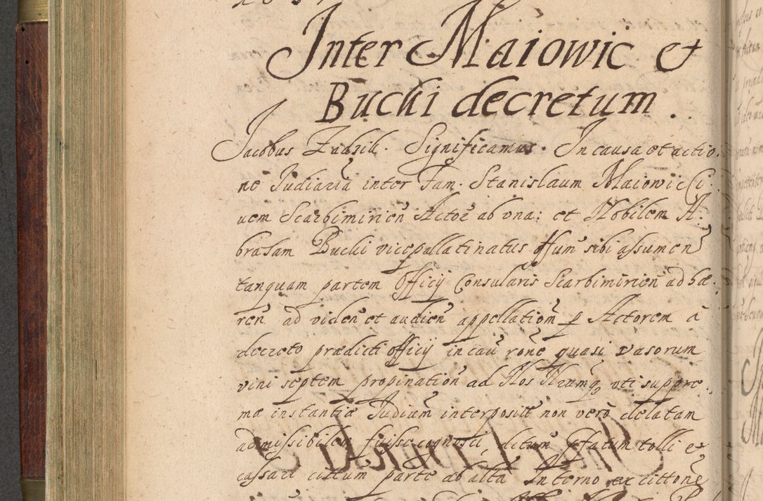 Zdjęcie nr 249 dla obiektu archiwalnego: Volumen IV. Acta saecularia episcopatus Cracoviensis annorum 1636 - 1641, tum et aliquot mensium secundi sub tempus R. D. Jacobi Zadzik, episcopi Cracoviensis, ducis Severiae conscripta