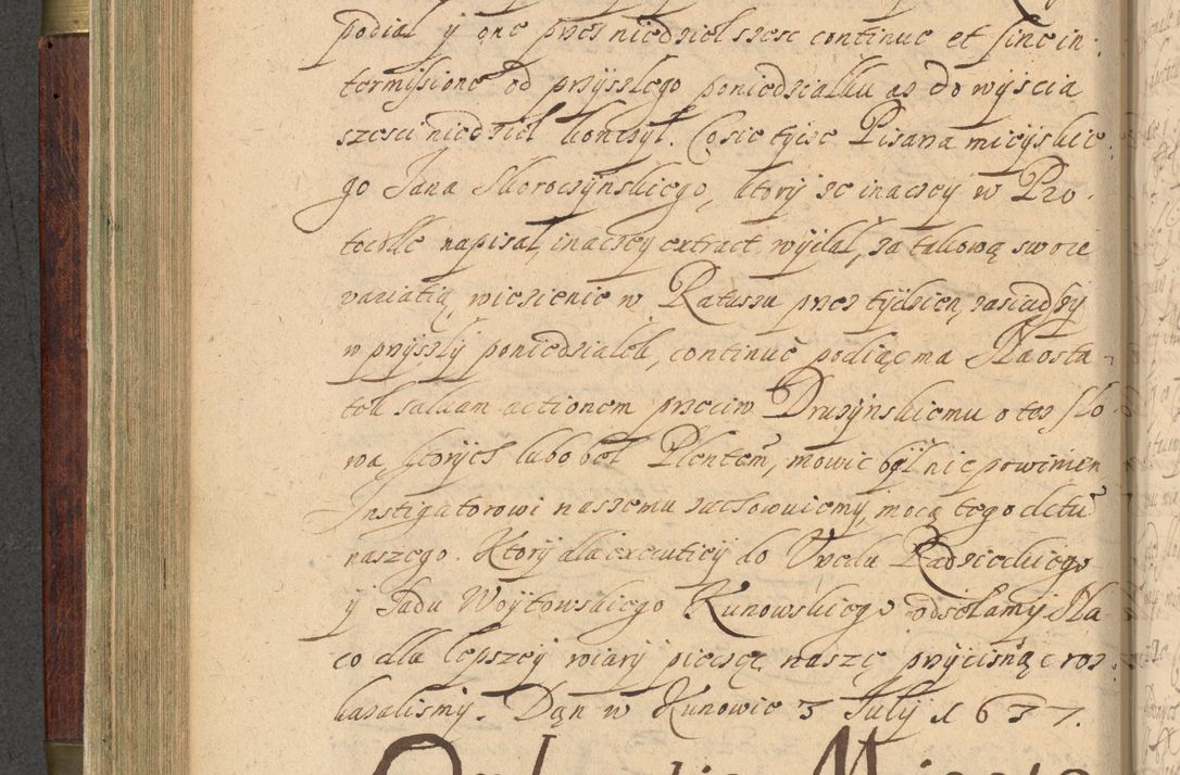 Zdjęcie nr 217 dla obiektu archiwalnego: Volumen IV. Acta saecularia episcopatus Cracoviensis annorum 1636 - 1641, tum et aliquot mensium secundi sub tempus R. D. Jacobi Zadzik, episcopi Cracoviensis, ducis Severiae conscripta