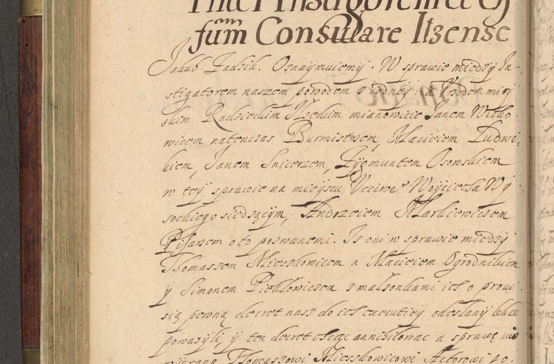 Zdjęcie nr 213 dla obiektu archiwalnego: Volumen IV. Acta saecularia episcopatus Cracoviensis annorum 1636 - 1641, tum et aliquot mensium secundi sub tempus R. D. Jacobi Zadzik, episcopi Cracoviensis, ducis Severiae conscripta