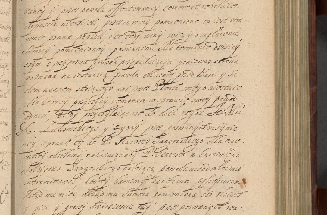 Zdjęcie nr 208 dla obiektu archiwalnego: Volumen IV. Acta saecularia episcopatus Cracoviensis annorum 1636 - 1641, tum et aliquot mensium secundi sub tempus R. D. Jacobi Zadzik, episcopi Cracoviensis, ducis Severiae conscripta