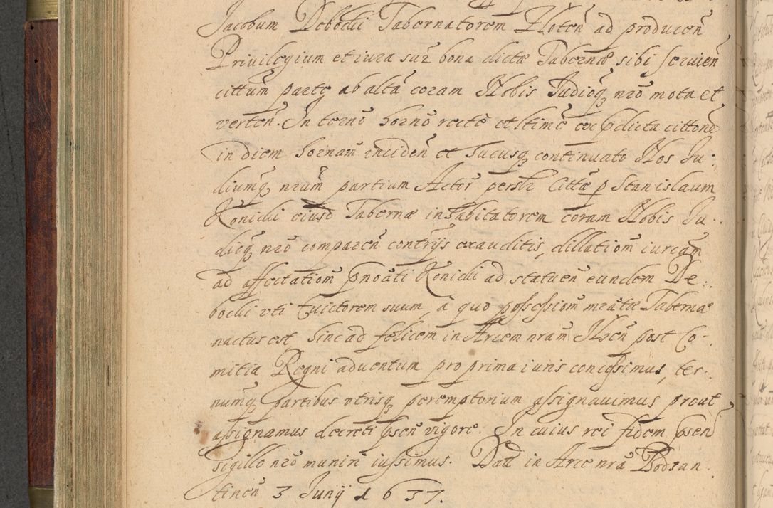 Zdjęcie nr 209 dla obiektu archiwalnego: Volumen IV. Acta saecularia episcopatus Cracoviensis annorum 1636 - 1641, tum et aliquot mensium secundi sub tempus R. D. Jacobi Zadzik, episcopi Cracoviensis, ducis Severiae conscripta