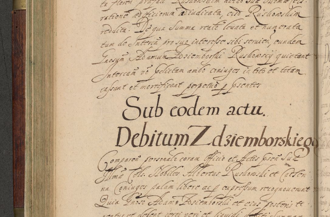 Zdjęcie nr 211 dla obiektu archiwalnego: Volumen IV. Acta saecularia episcopatus Cracoviensis annorum 1636 - 1641, tum et aliquot mensium secundi sub tempus R. D. Jacobi Zadzik, episcopi Cracoviensis, ducis Severiae conscripta