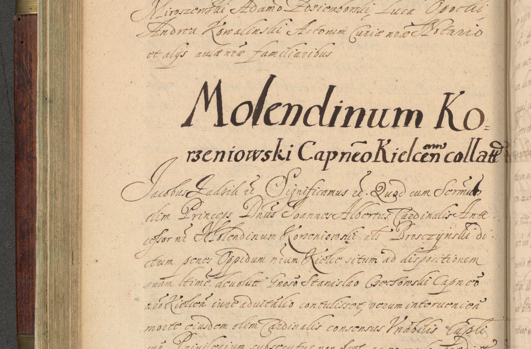 Zdjęcie nr 203 dla obiektu archiwalnego: Volumen IV. Acta saecularia episcopatus Cracoviensis annorum 1636 - 1641, tum et aliquot mensium secundi sub tempus R. D. Jacobi Zadzik, episcopi Cracoviensis, ducis Severiae conscripta