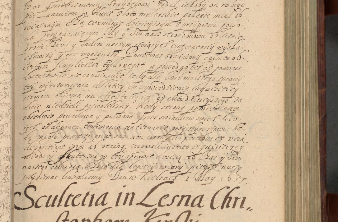 Zdjęcie nr 190 dla obiektu archiwalnego: Volumen IV. Acta saecularia episcopatus Cracoviensis annorum 1636 - 1641, tum et aliquot mensium secundi sub tempus R. D. Jacobi Zadzik, episcopi Cracoviensis, ducis Severiae conscripta