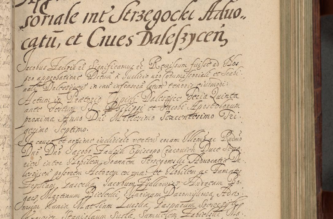 Zdjęcie nr 194 dla obiektu archiwalnego: Volumen IV. Acta saecularia episcopatus Cracoviensis annorum 1636 - 1641, tum et aliquot mensium secundi sub tempus R. D. Jacobi Zadzik, episcopi Cracoviensis, ducis Severiae conscripta