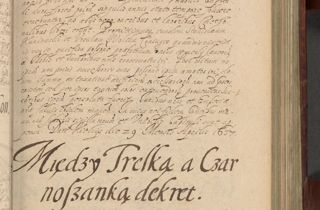 Zdjęcie nr 188 dla obiektu archiwalnego: Volumen IV. Acta saecularia episcopatus Cracoviensis annorum 1636 - 1641, tum et aliquot mensium secundi sub tempus R. D. Jacobi Zadzik, episcopi Cracoviensis, ducis Severiae conscripta