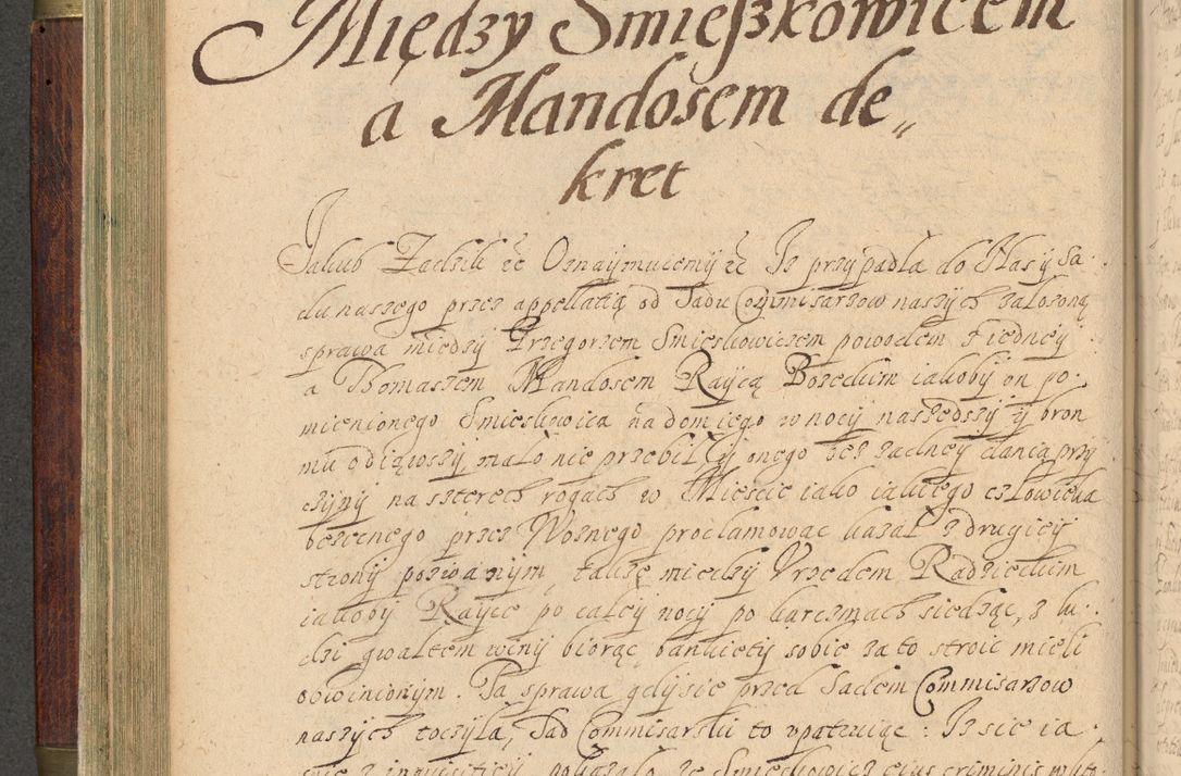 Zdjęcie nr 163 dla obiektu archiwalnego: Volumen IV. Acta saecularia episcopatus Cracoviensis annorum 1636 - 1641, tum et aliquot mensium secundi sub tempus R. D. Jacobi Zadzik, episcopi Cracoviensis, ducis Severiae conscripta