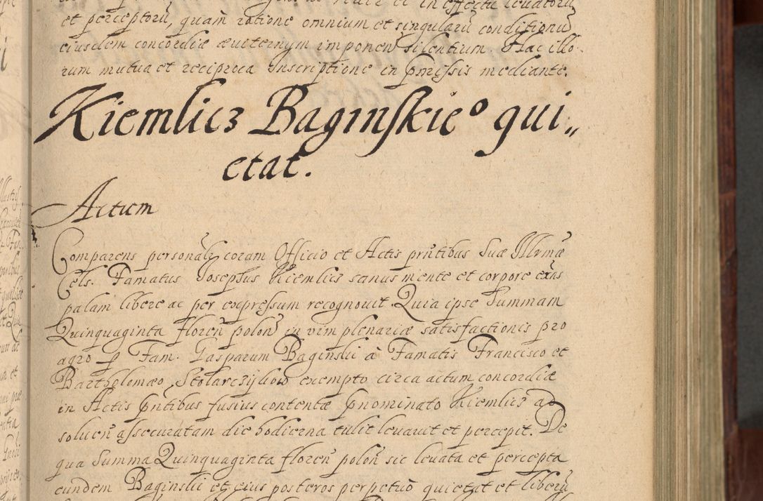 Zdjęcie nr 160 dla obiektu archiwalnego: Volumen IV. Acta saecularia episcopatus Cracoviensis annorum 1636 - 1641, tum et aliquot mensium secundi sub tempus R. D. Jacobi Zadzik, episcopi Cracoviensis, ducis Severiae conscripta