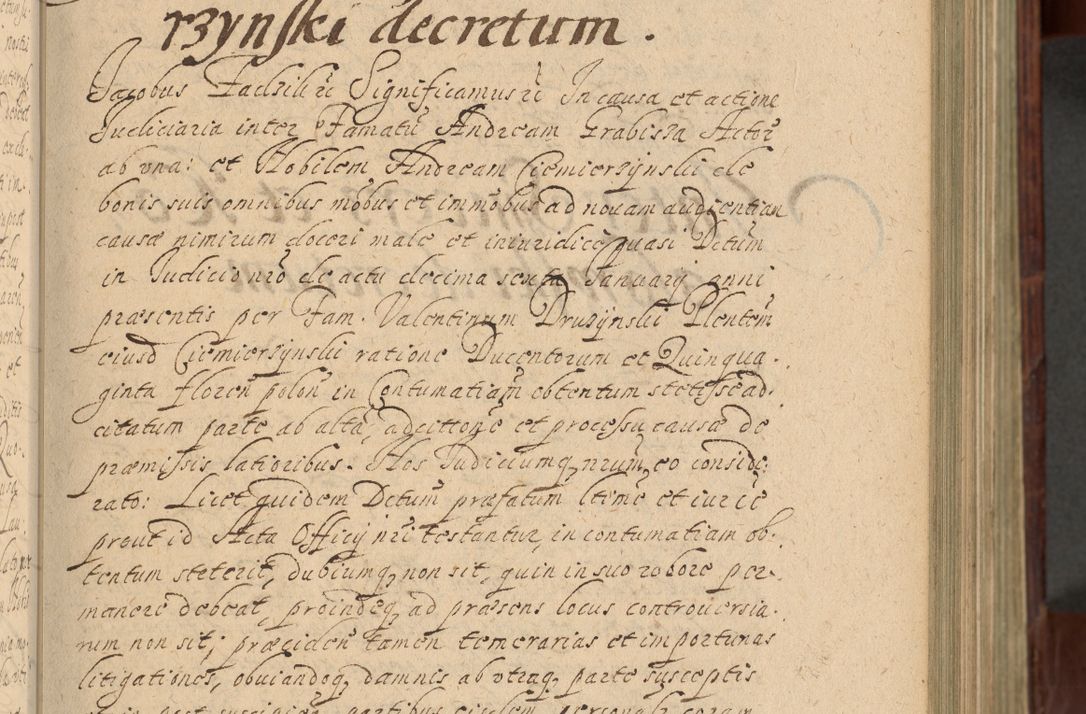 Zdjęcie nr 146 dla obiektu archiwalnego: Volumen IV. Acta saecularia episcopatus Cracoviensis annorum 1636 - 1641, tum et aliquot mensium secundi sub tempus R. D. Jacobi Zadzik, episcopi Cracoviensis, ducis Severiae conscripta