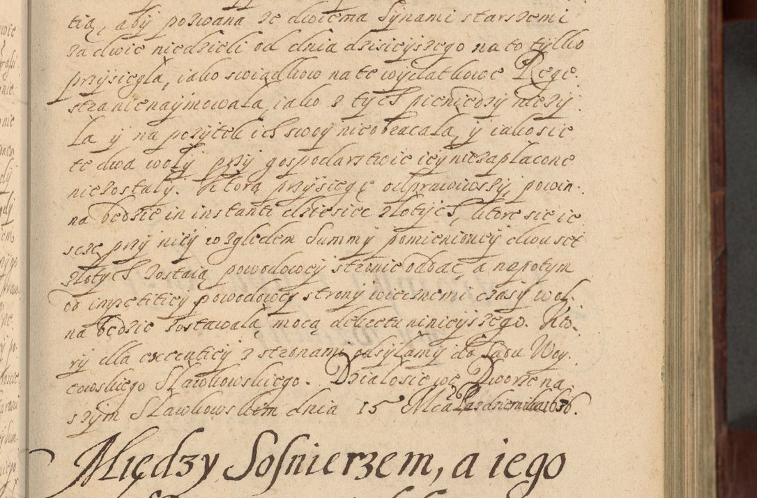 Zdjęcie nr 116 dla obiektu archiwalnego: Volumen IV. Acta saecularia episcopatus Cracoviensis annorum 1636 - 1641, tum et aliquot mensium secundi sub tempus R. D. Jacobi Zadzik, episcopi Cracoviensis, ducis Severiae conscripta