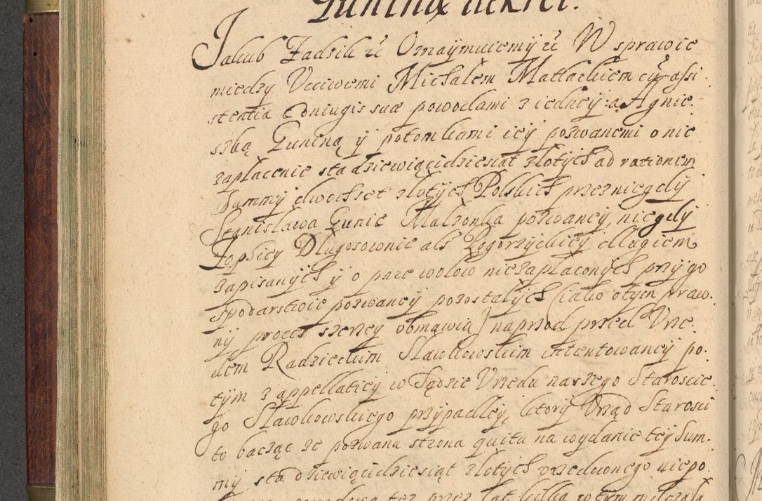 Zdjęcie nr 115 dla obiektu archiwalnego: Volumen IV. Acta saecularia episcopatus Cracoviensis annorum 1636 - 1641, tum et aliquot mensium secundi sub tempus R. D. Jacobi Zadzik, episcopi Cracoviensis, ducis Severiae conscripta
