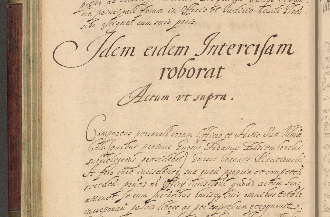 Zdjęcie nr 111 dla obiektu archiwalnego: Volumen IV. Acta saecularia episcopatus Cracoviensis annorum 1636 - 1641, tum et aliquot mensium secundi sub tempus R. D. Jacobi Zadzik, episcopi Cracoviensis, ducis Severiae conscripta