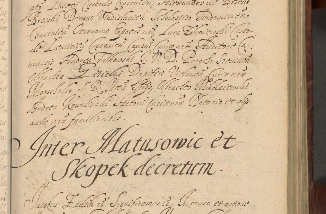 Zdjęcie nr 96 dla obiektu archiwalnego: Volumen IV. Acta saecularia episcopatus Cracoviensis annorum 1636 - 1641, tum et aliquot mensium secundi sub tempus R. D. Jacobi Zadzik, episcopi Cracoviensis, ducis Severiae conscripta